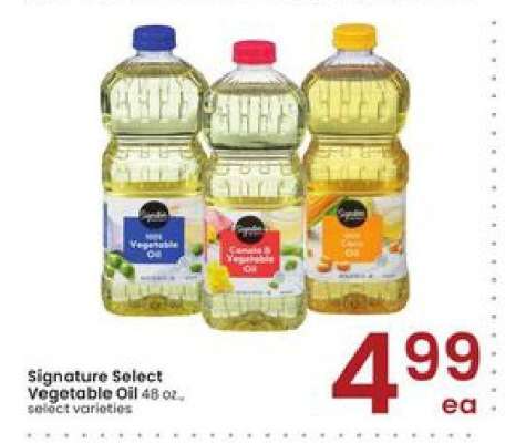 Signature Select Vegetable Oil