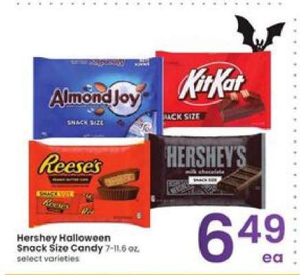 Hershey Halloween Snack Size Candy