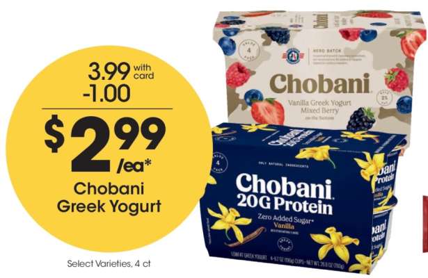 Chobani Greek Yogurt