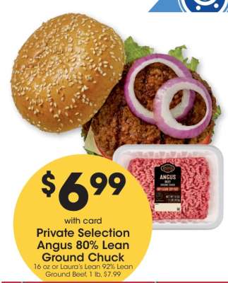 Private Selection Angus 80% Lean Ground Chuck