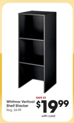 Whitmor Vertical Shelf Stacker