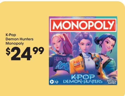 K-Pop Demon Hunters Monopoly