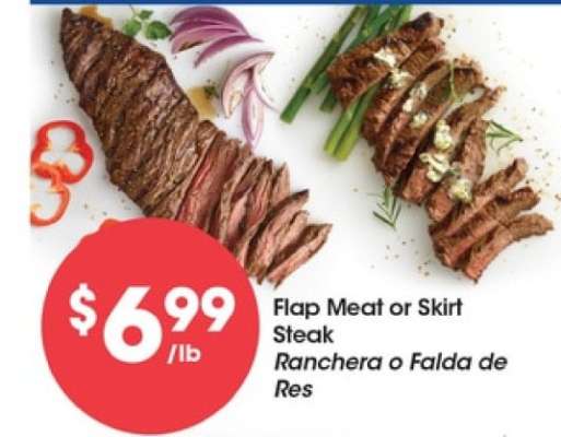 Flap Meat or Skirt Steak