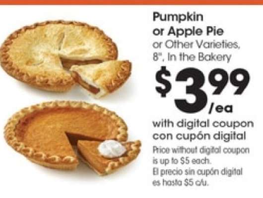 Pumpkin or Apple Pie