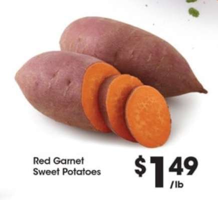 Red Garnet Sweet Potatoes