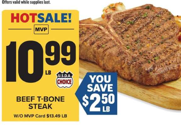 Beef T-Bone Steak