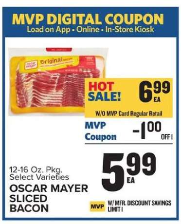 Oscar Mayer Sliced Bacon
