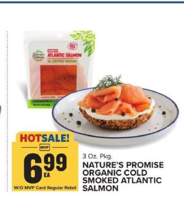 Nature's Promise Organic Cold Smoked Atlantic Salmon