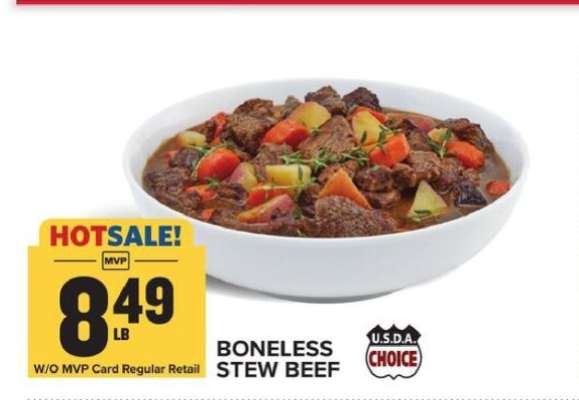 Boneless Stew Beef