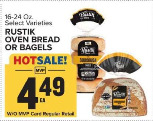 Rustik Oven Bread or Bagels