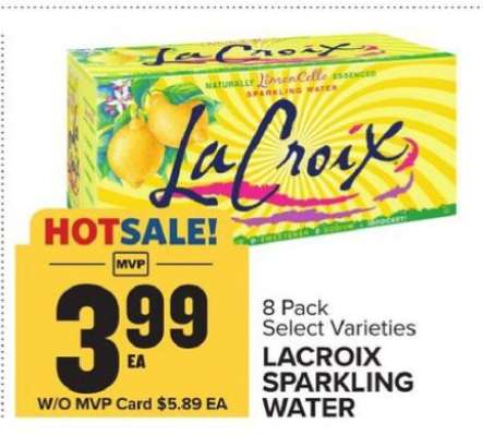 LaCroix Sparkling Water*