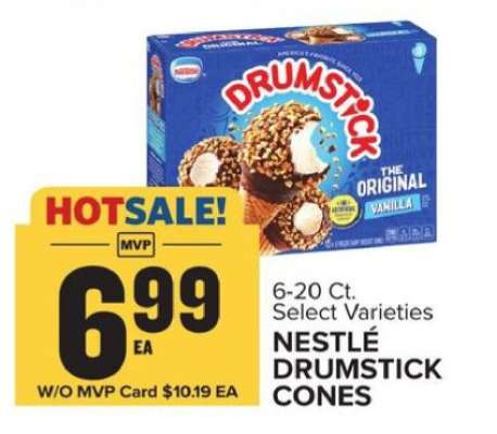 Nestle Drumstick Cones