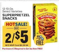 SUPERPRETZEL SNACKS