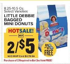 Little Debbie Bagged Mini Donuts