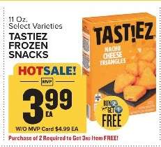 Tastiez Frozen Snacks