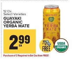 Guayaki Organic Yerba Mate*