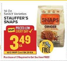 Stauffer's Snaps