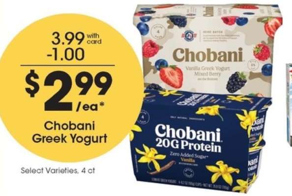 Chobani Greek Yogurt