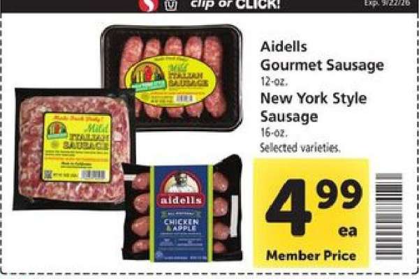 Aidells Gourmet Sausage