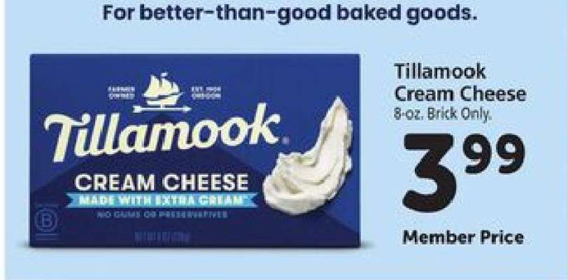 Tillamook Cream Cheese