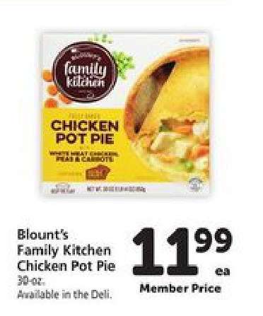 BLOUNT'S FAMILY KITCHEN CHICKEN POT PIE