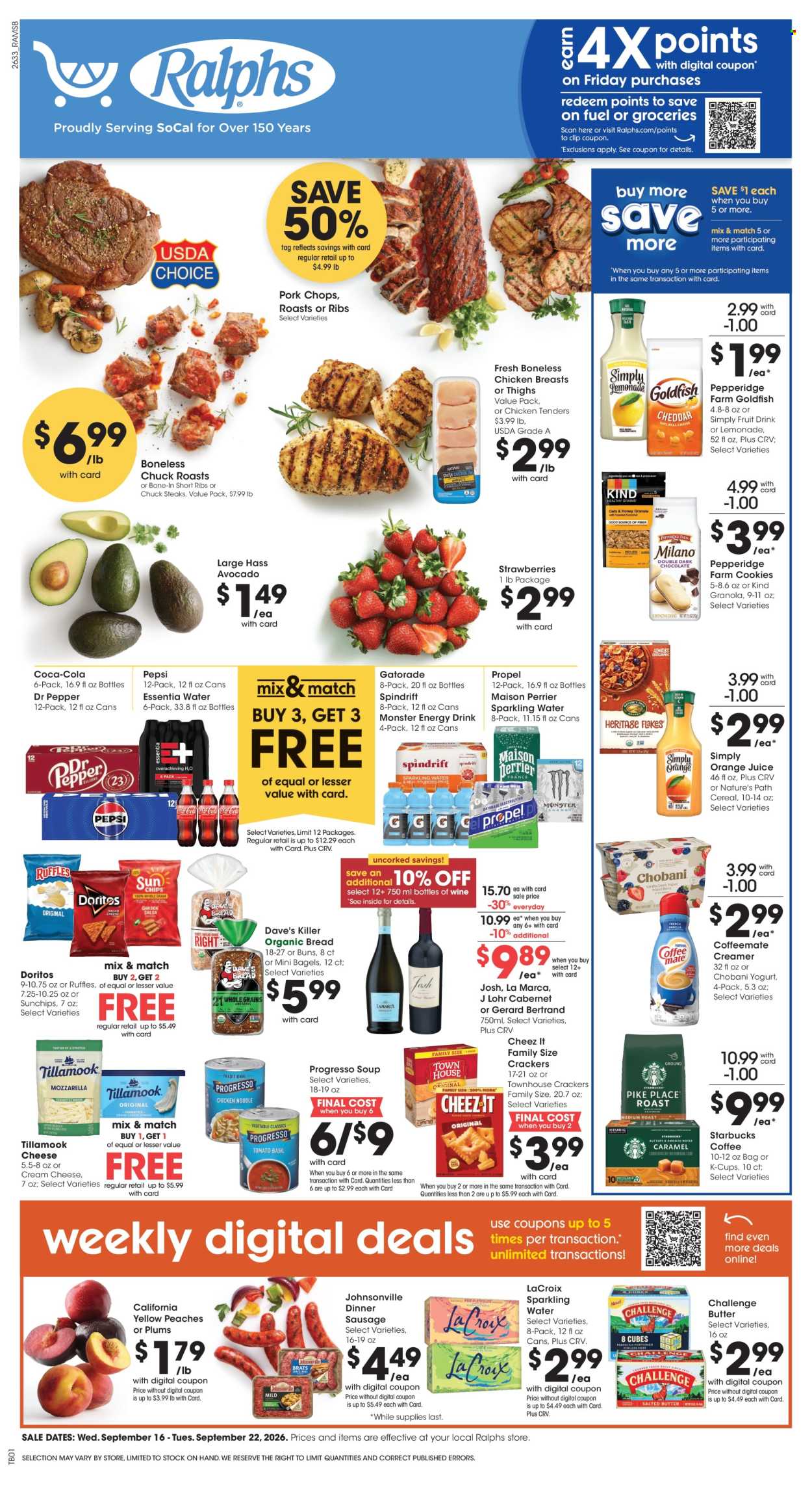 Ralphs ad - 09/16/2026 - 09/22/2026. Page 1