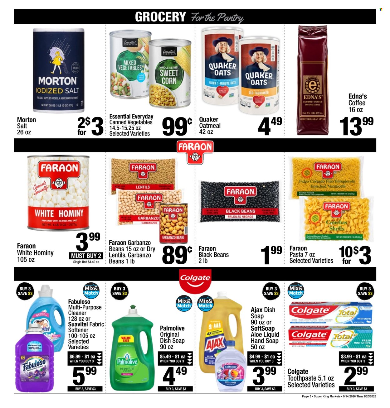 Super King Markets ad - 09/14/2026 - 09/20/2026. Page 3