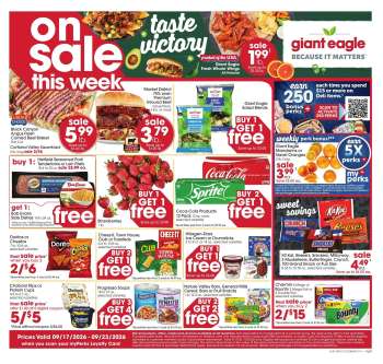 Giant Eagle Flyer - 09/17/2026 - 09/23/2026.