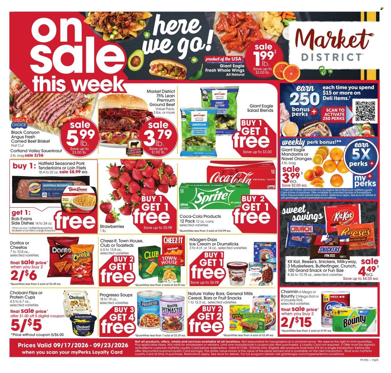 Giant Eagle ad - 09/17/2026 - 09/23/2026. Page 1