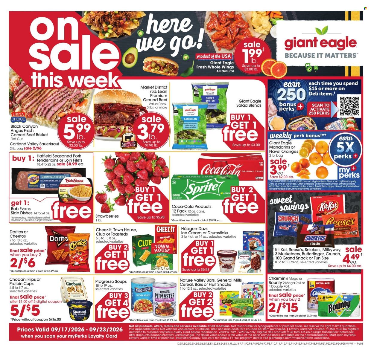 Giant Eagle ad - 09/17/2026 - 09/23/2026. Page 1