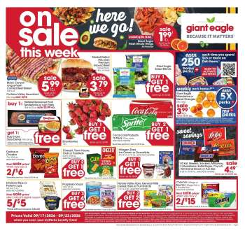 Giant Eagle Flyer - 09/17/2026 - 09/23/2026.