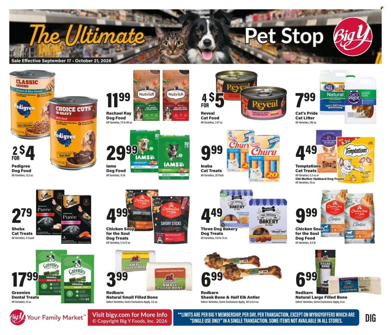 Big Y ad - 09/17/2026 - 10/21/2026. Page 1