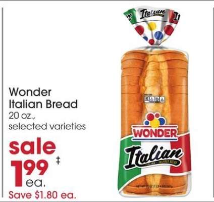 Wonder Italian Bread