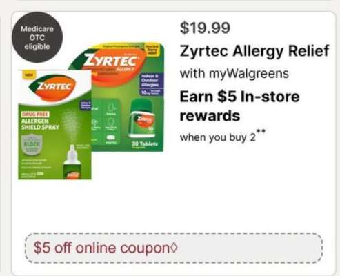 Zyrtec Allergy Relief