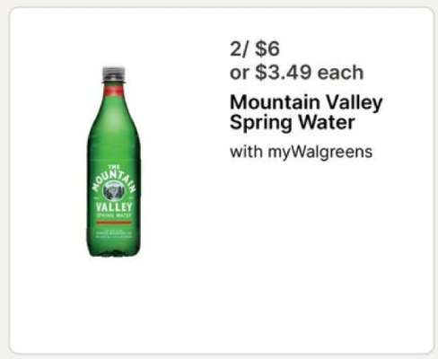 Mountain Valley Spring Water
