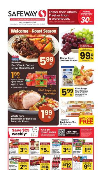 Safeway Flyer - 09/18/2026 - 09/24/2026.