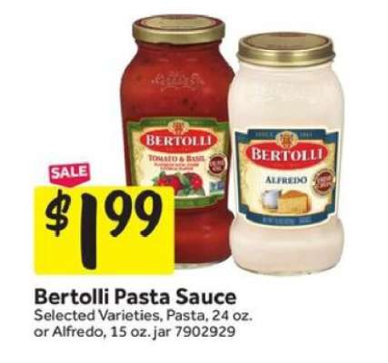 Bertolli Pasta Sauce