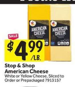Stop & Shop American Cheese