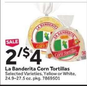 La Banderita Corn Tortillas