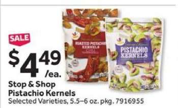 Stop & Shop Pistachio Kernels