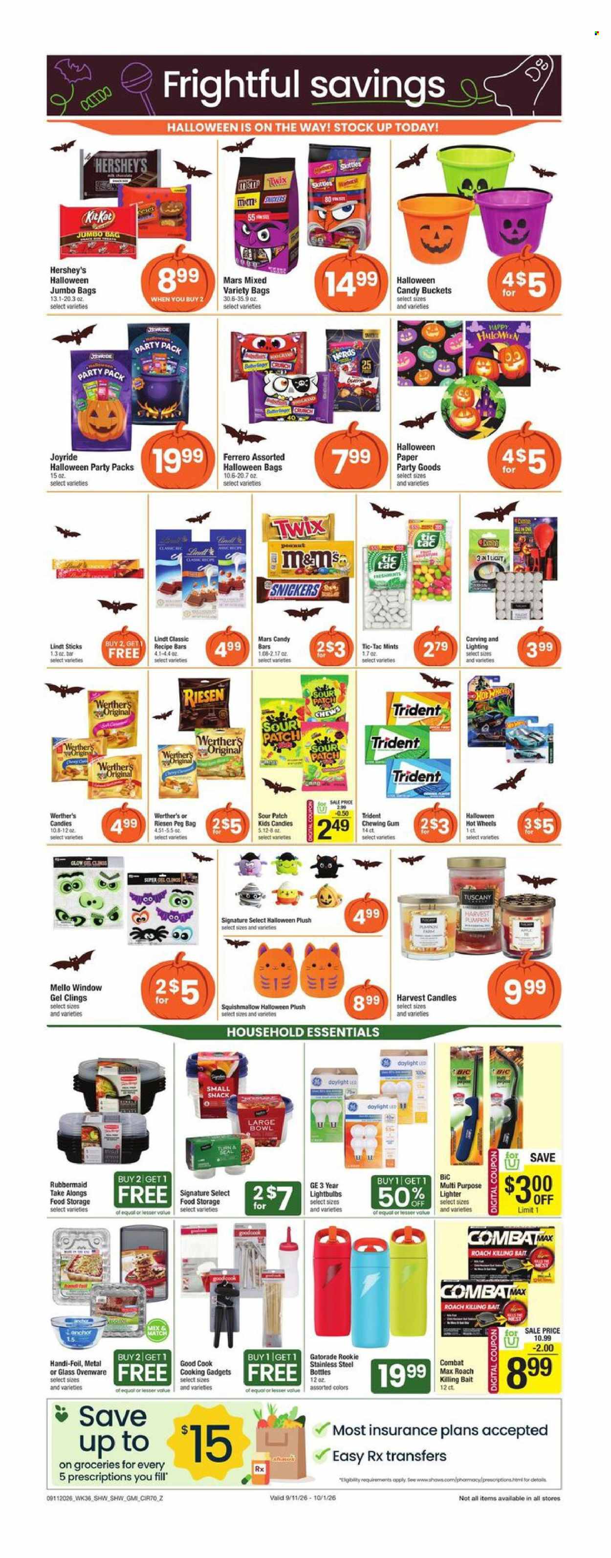 Shaw’s ad - 09/18/2026 - 09/24/2026. Page 5
