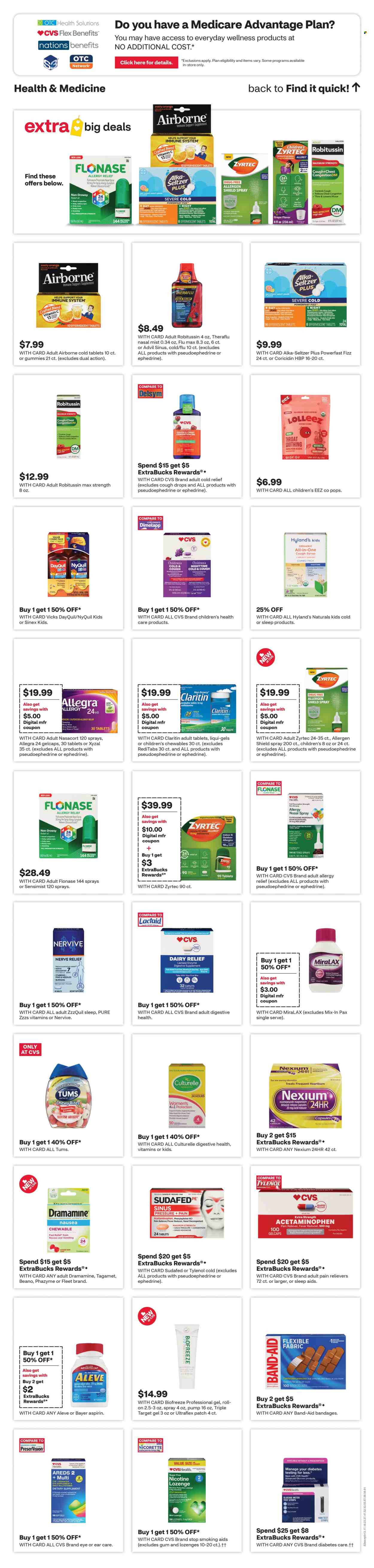 CVS Pharmacy ad - 09/20/2026 - 09/26/2026. Page 7