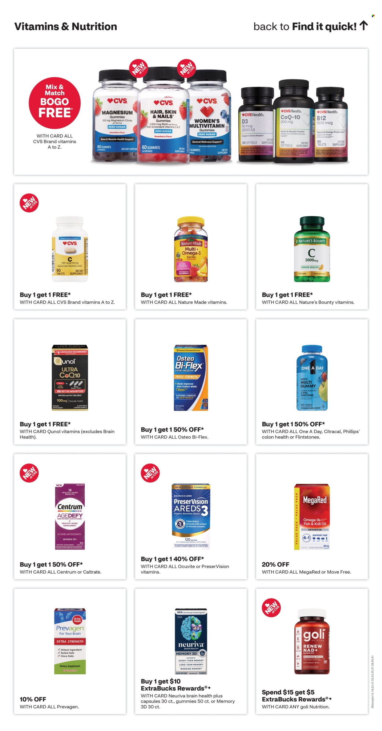 CVS Pharmacy ad - 09/20/2026 - 09/26/2026. Page 9