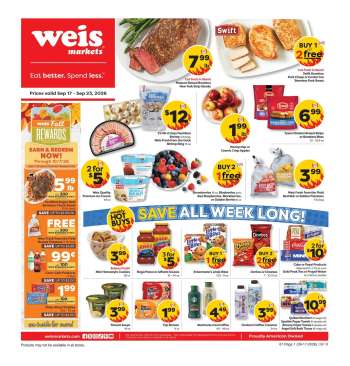 Weis Flyer - 09/17/2026 - 09/23/2026.
