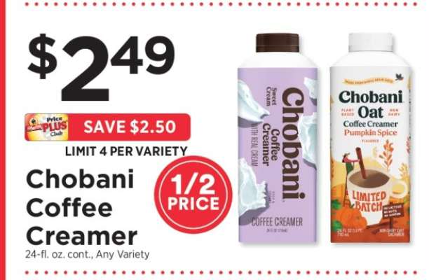 Chobani Coffee Creamer*