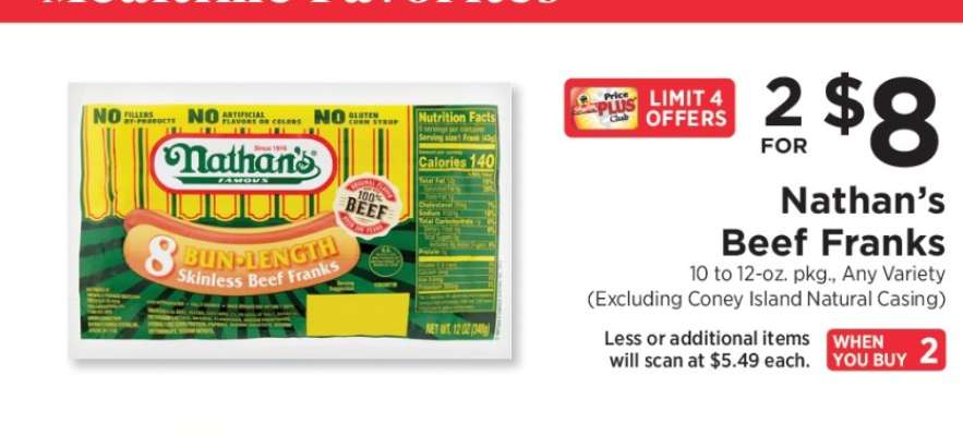 Nathan's Beef Franks
