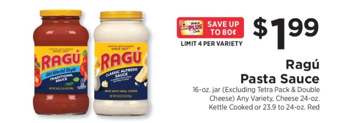 Ragú Pasta Sauce