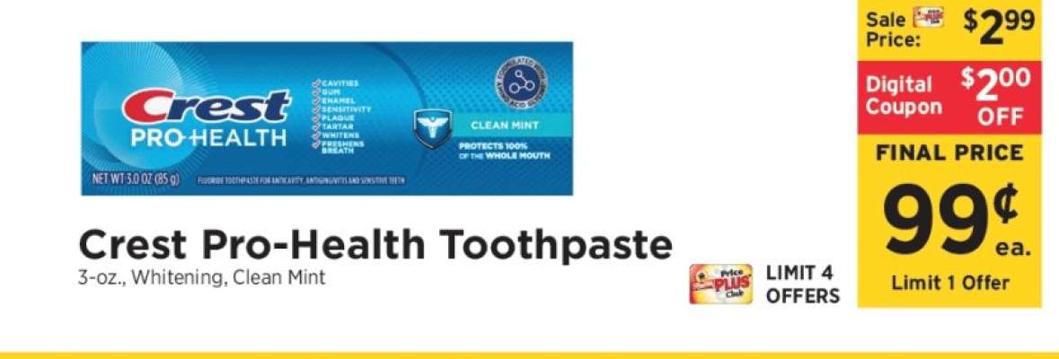 Crest Pro-Health Toothpaste
