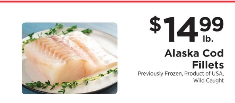 Alaska Cod Fillets