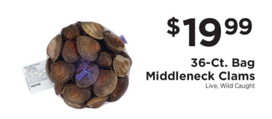 Middleneck Clams